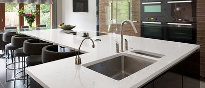 Quartz Worktop - Calacatta Sky