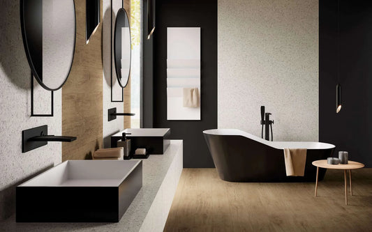 Terrazo White Matt 160x320x2 Porcelain