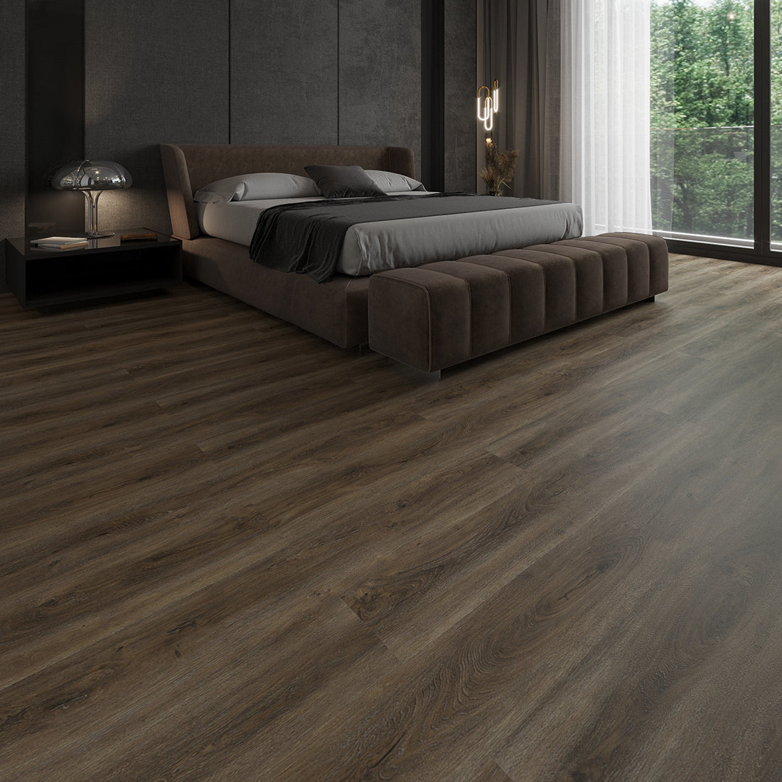 SPC Voyager Walnut 22x23x0.55