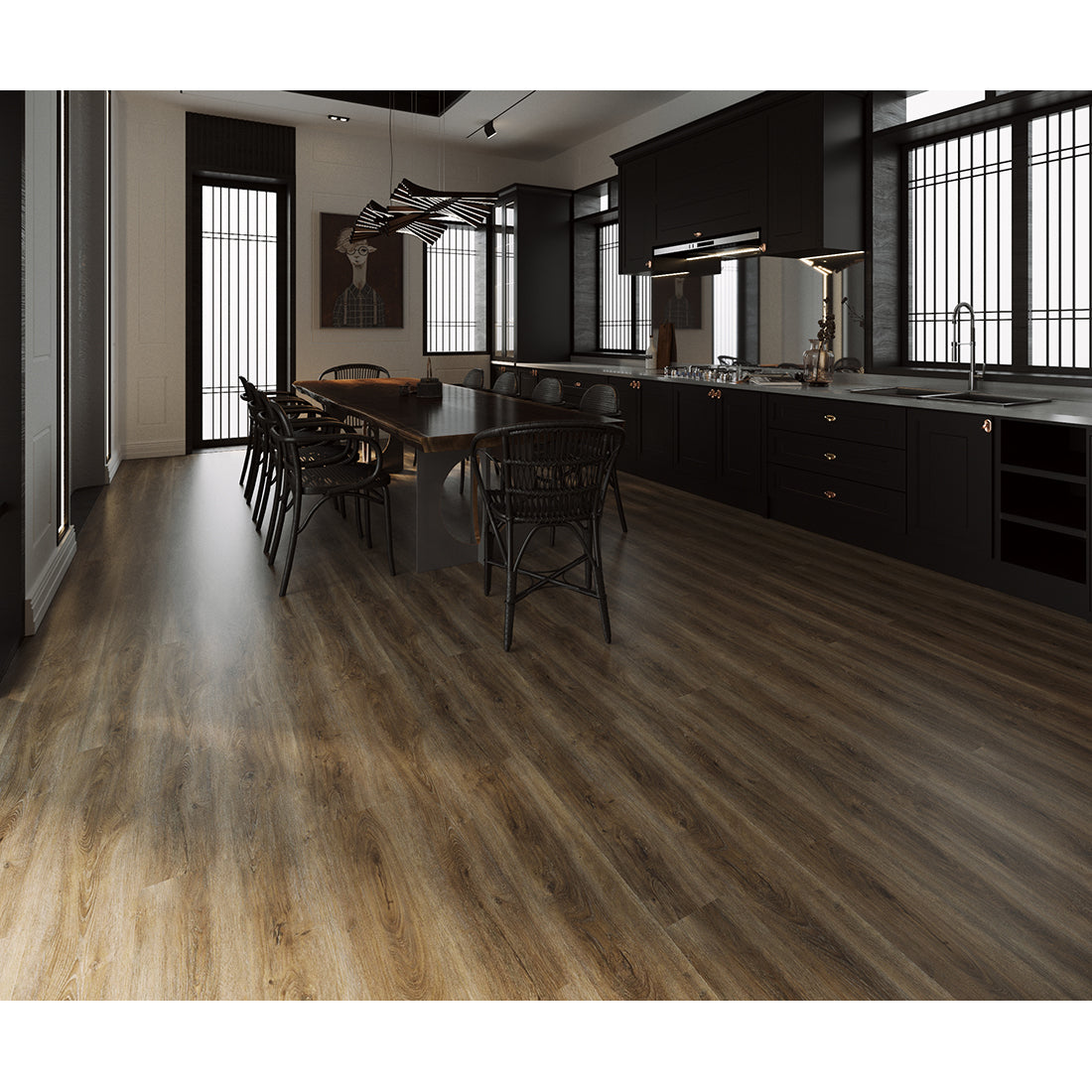 SPC Voyager Walnut 22x23x0.55